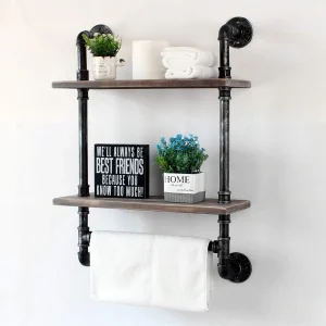 Wall Mounted Bathroom Shelves