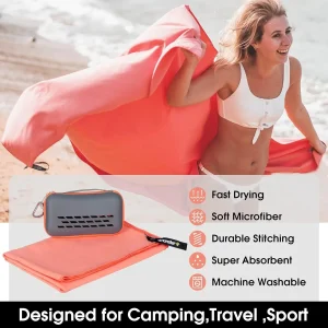 Super absorbent camping towel